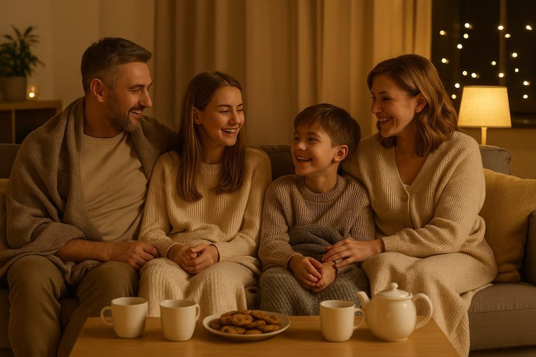 Las veladas familiares como espacio para la comunicación y el calor humano